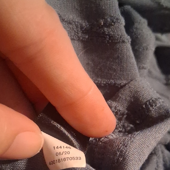 Simply Vera Vera Wang Denim Blue Knit Top - Picture 5 of 6